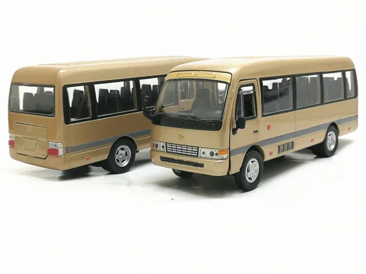 1:32 Toyota Coaster High Simulation Commercial Vehicle Alloy Car Model High Quality Collection Toy Free Shipping wholesale