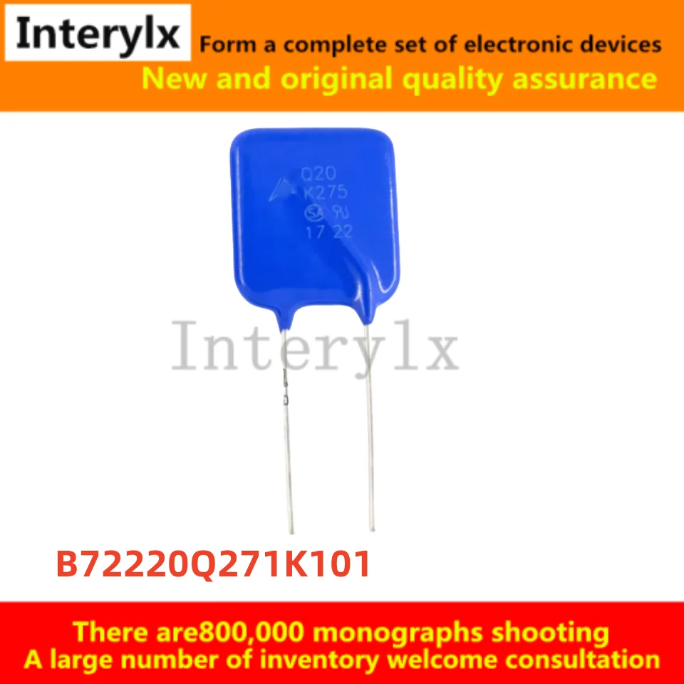 2-10Pcs/Lot original B72220Q271K101 B72220Q27 Q20K275 275V 15000A 1150pF 20MM diameter var