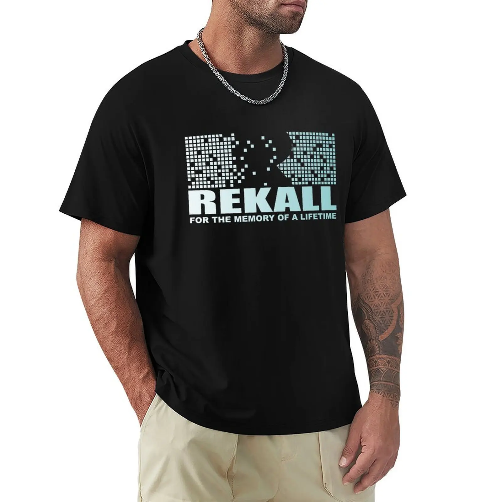 Rekall - For the Memory of a Lifetime T-Shirt Casual Streetwear Short Sleeve Tee