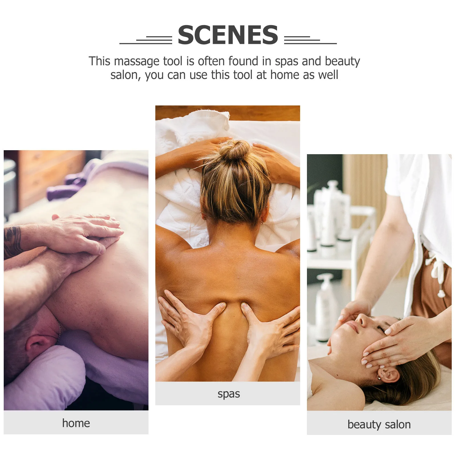 

Wood Massage Stick Natural Wooden Face Shaping Massage Tool Spa Acupuncture Point Rod Deep Tissue Massager for Body and Foot