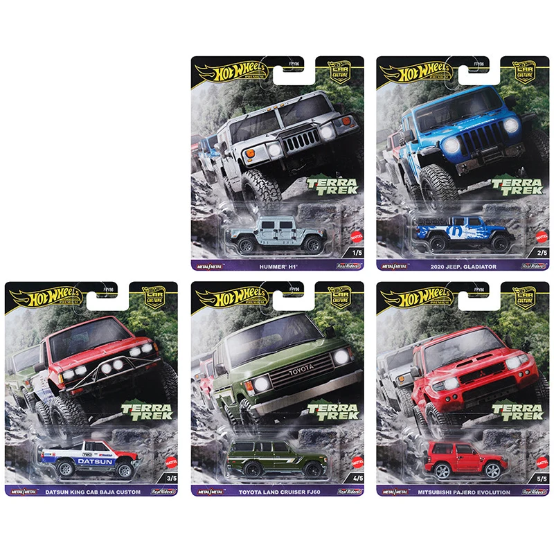 

FPY86-9C1C hot wheels Mitsubishi Pajero Evolution 1/64 Diecast car model toys