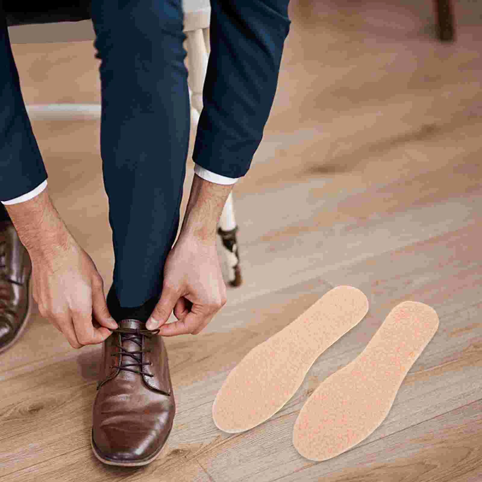 따뜻한 안창 양털 신발 패드 두꺼운 통기성 삽입 메모리 리바운드 EVA 라텍스 바닥 안티 압력 편안함