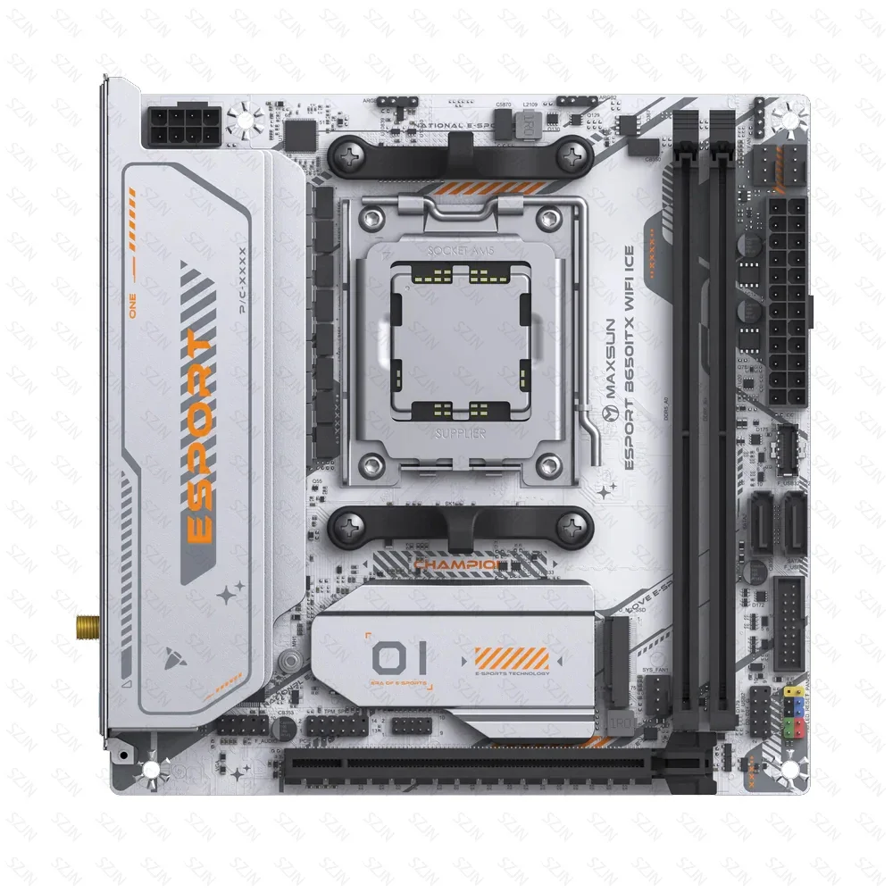 MAXSUN B650ITX マザーボード Maxsun B650M ITX マザーボード AM5 ソケット DDR5 デュアルチャネル