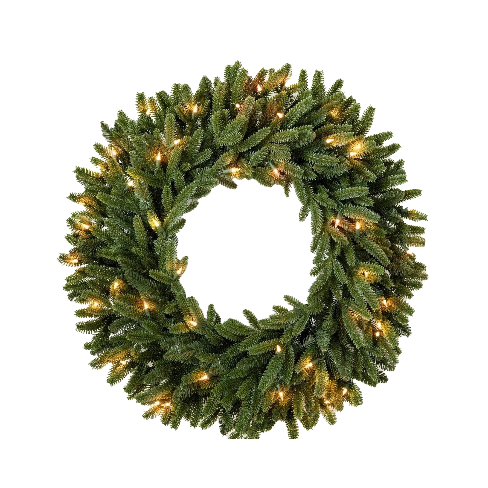 

Faux Knocker, Artificial Needle Rustic Style Indoor/Outdoor Decor