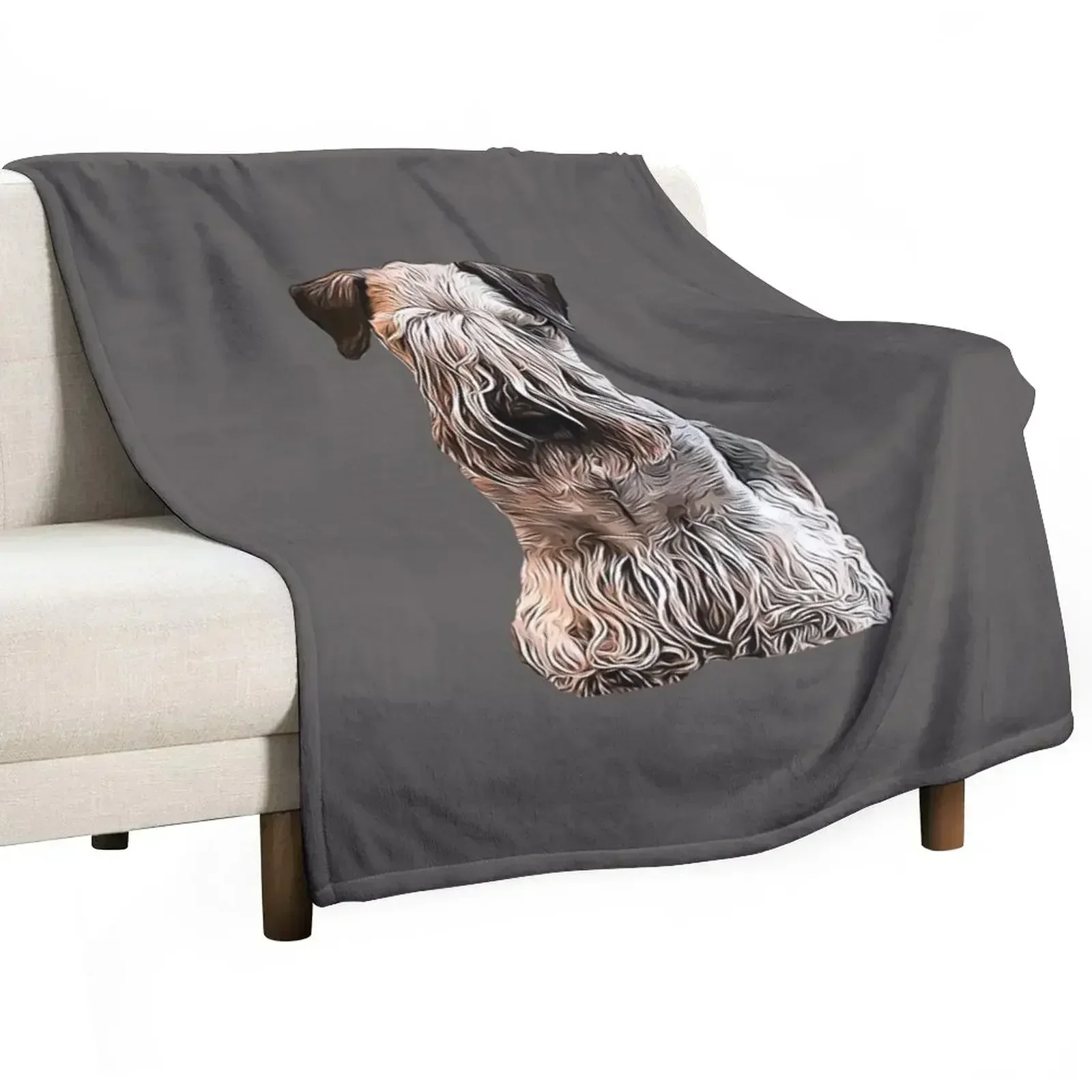 Cesky Terrier Throw Blanket Decorative Beds Bed linens Thermal decorative halloween Blankets For Bed Blankets