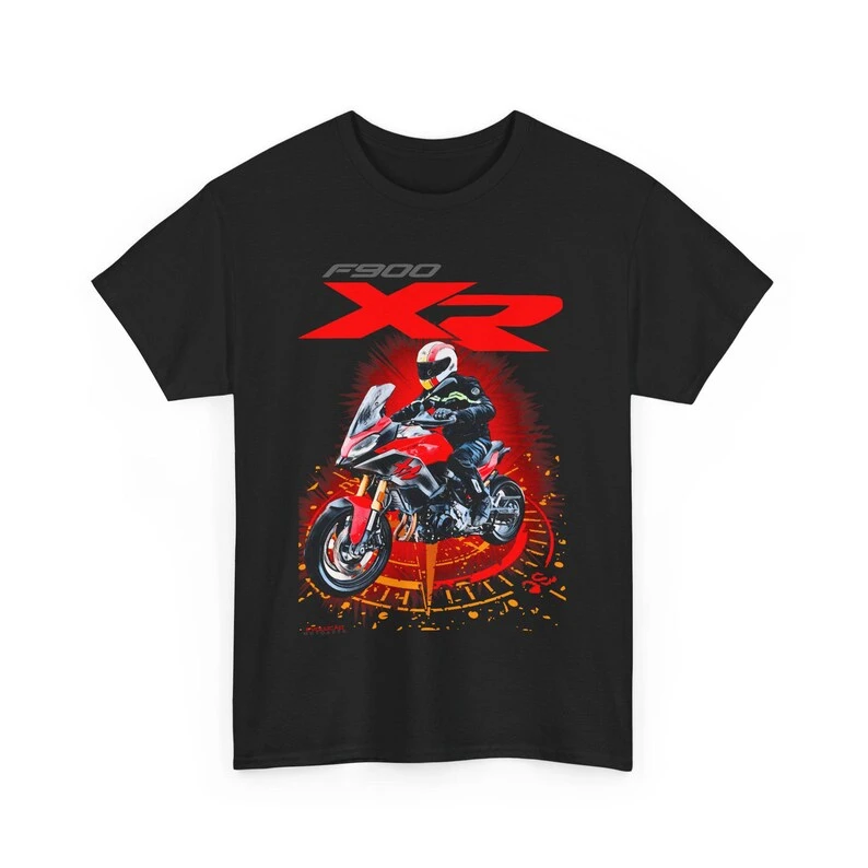 F 900 XR T Shirt Adventure Sport Motorcycle Tee Parallel Twin Rider Graphic Top for Fans All Rounder Cotton T-shirt Unisex