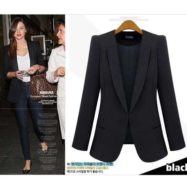 

Slim Fit Small Suit Coat 2023 Women's Faion Slimming Jaet Office Wear Ele Sle Autumn Collection