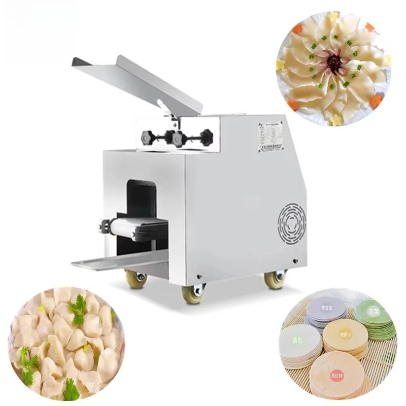 Wonton Samosa Sheet Maker Roti Ravioli Dumpling  Spring Roll Wrapper Machine