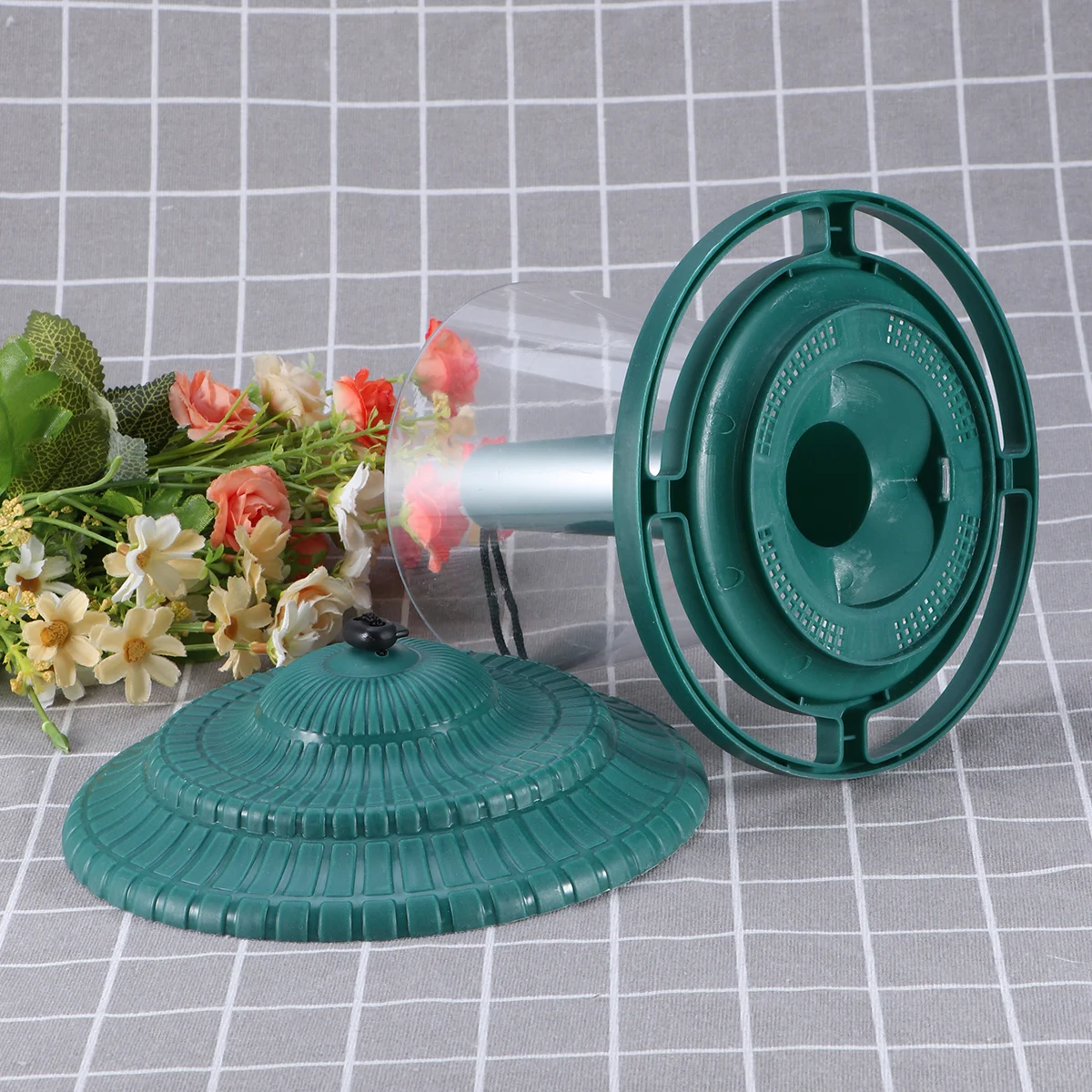 

Decoration Bird Feeder Garden Feeders Outdoors Hanging Wild Mini for Backyard Green Birds