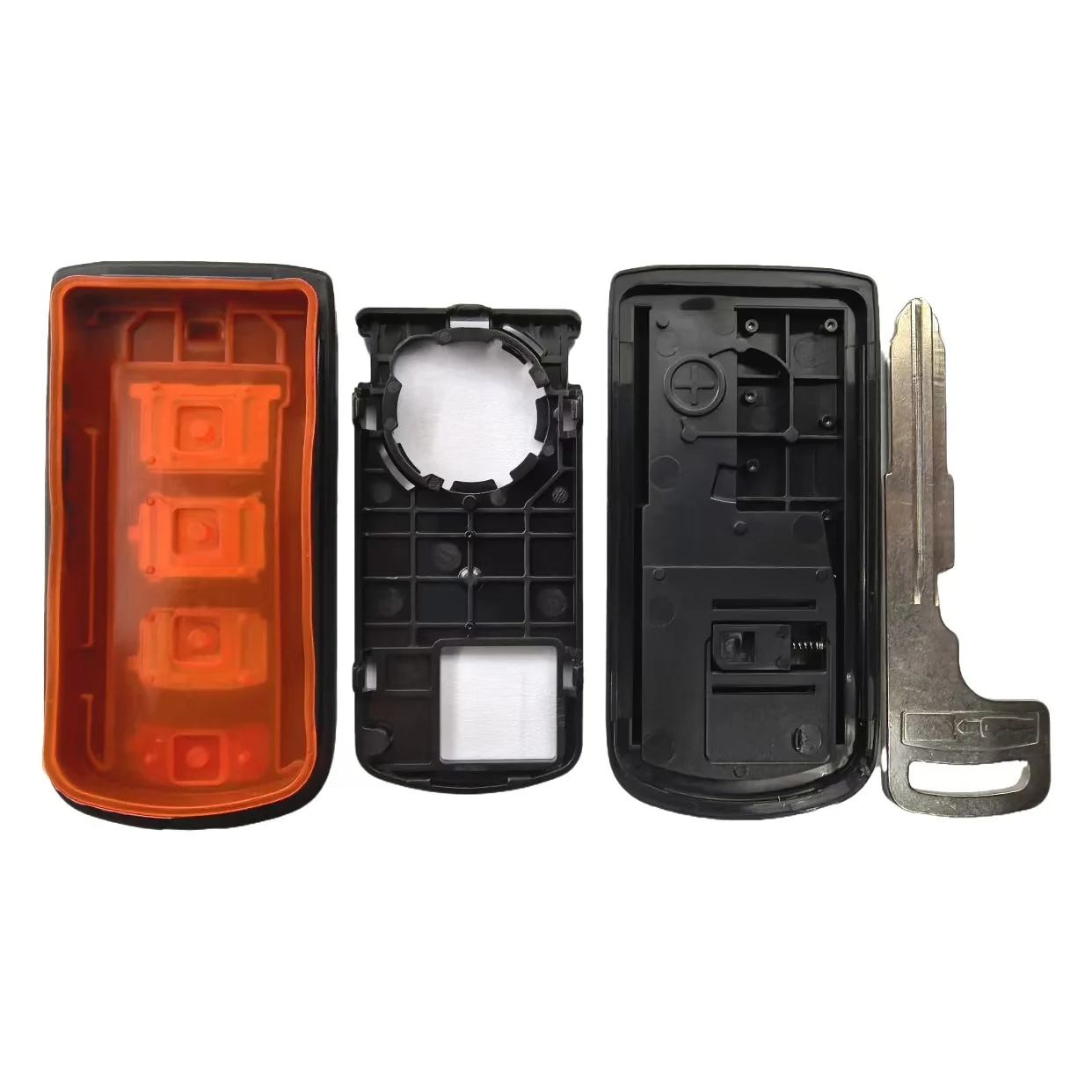 1/3 Stück 2/3/4 Tasten Autoschlüssel-Gehäuse Tasche für MITSUBISHI ASX Outlander Sport Pajero Shogun Montero Lancer RVR Schlüsselgehäuse – Detail 6