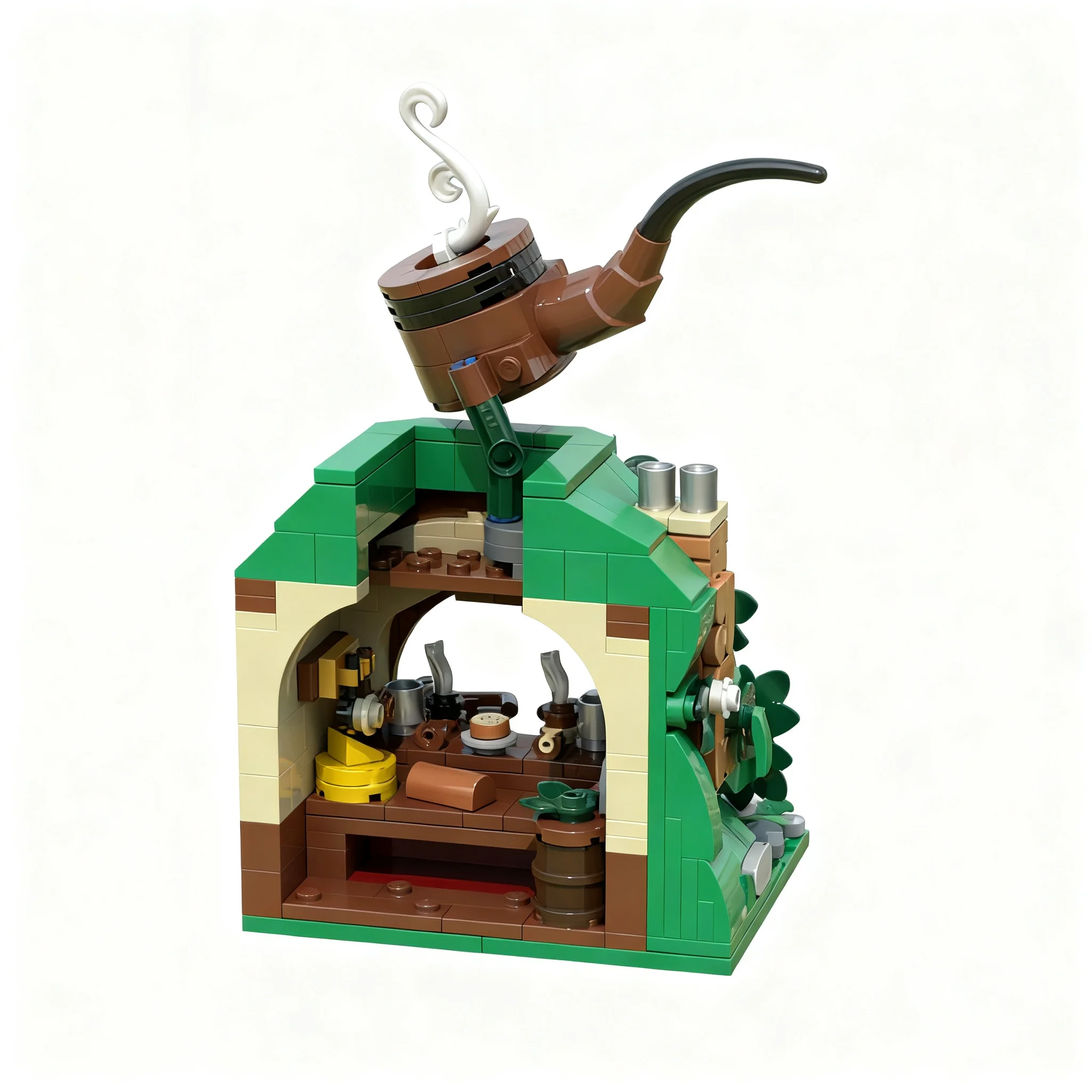 332pcs MOC Restaurants The World The Shire Hobbit Lord Rings Model Building Blocks Construction Idea Brick Christmas Gifts Toy - view 2