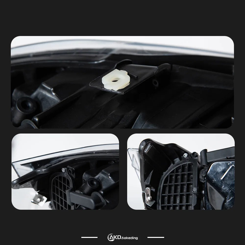 Auto Parts For BMW 3 Series E90 Headlights 2005-2012 latest Styling LED Daytime Lights Dual Projector Car Accesorios Modified
