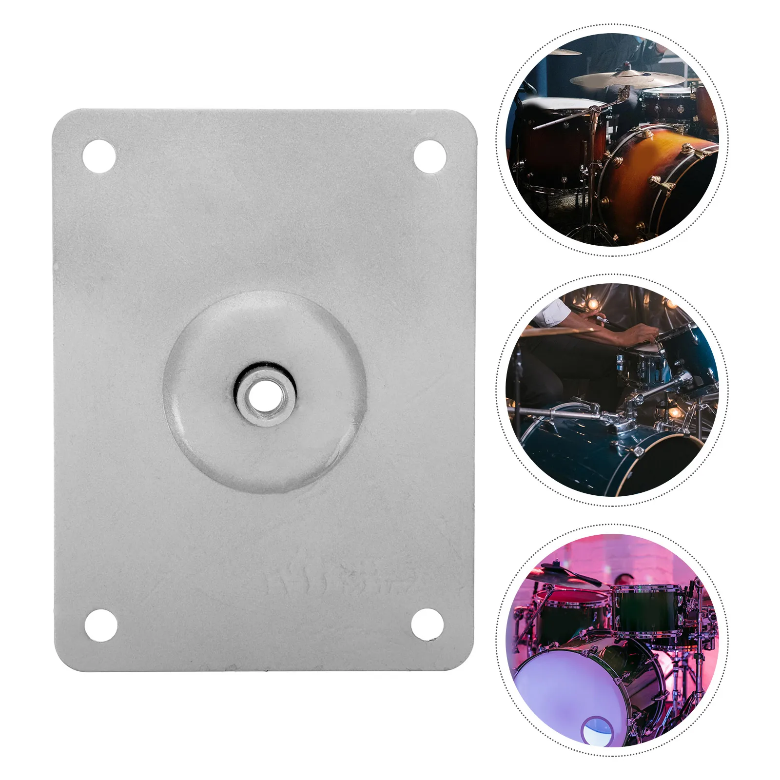 

Dumb Drum Pad Connector Attachment Bracket Base Stand Tall Kit Boat Seat Mount Gasket