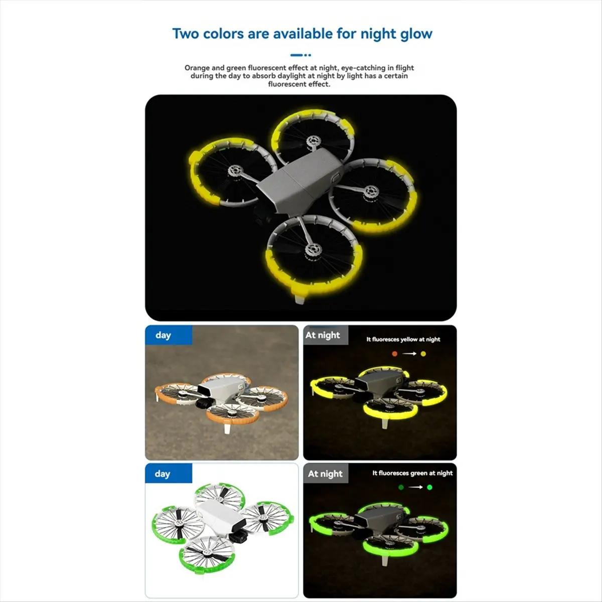 popop Propeller Guard for DJI FLIP Drone Anti-Collision Ring Propeller Protector for DJI FLIP Drone Parts B