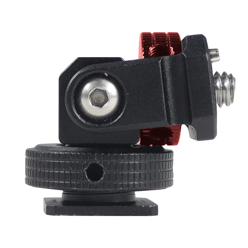 Monitorständerhalter, EVF-Halterung mit Kaltschuh, 1/4 Zoll Schraube, ARRI-Positionierungsstift, 3/8 Zoll Loch, für DSLR-Kamera, Feldblitzlichthalterung – Detail 21