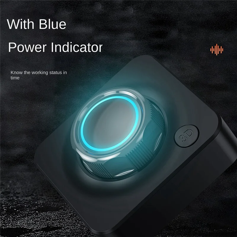 POP-l Ricevitore audio Bluetooth 5.0 wireless Ricevitore Bluetooth con interfaccia a doppio canale per la connessione del telefono dell'auto in vecchio