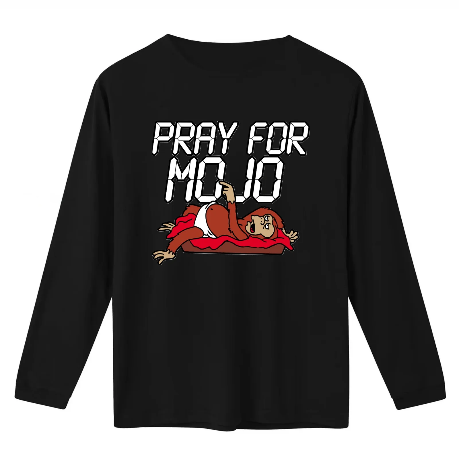 Pray for the helper monkey T-Shirt Summer Casual Cotton Tee Oversized Streetwear Tops Vintage Graphic Print Unisex Men Women