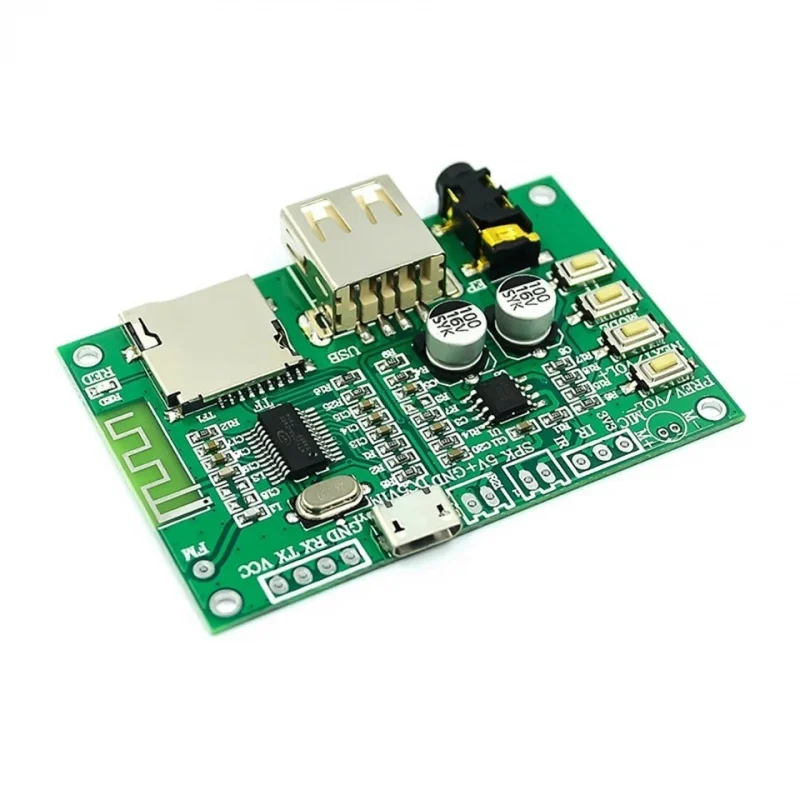 BT201Dual Mode5.0Bluetooth Receiver Module Lossless Audio Amplifier Board Car SpeakerDIYHeadsetTFCardUDisk