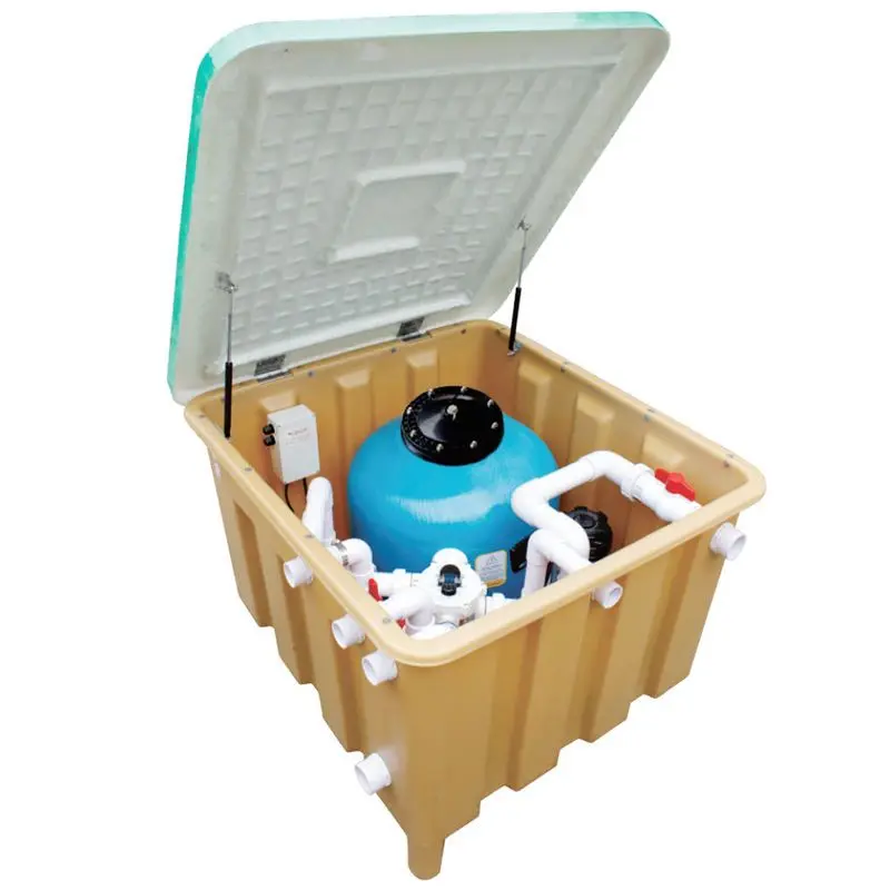 Swimming Pool Machine Water Treatment Circulation Filtration Equipment Sand Tank Pump Landscape Pool Purification