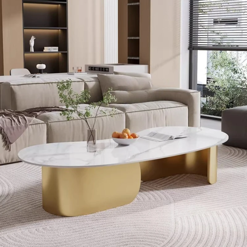 Modern Living Room Coffee Table Nordic Luxury Small Center Unique Coffee Table Minimalist Aesthetic Mesa Auxiliar Home Furniture