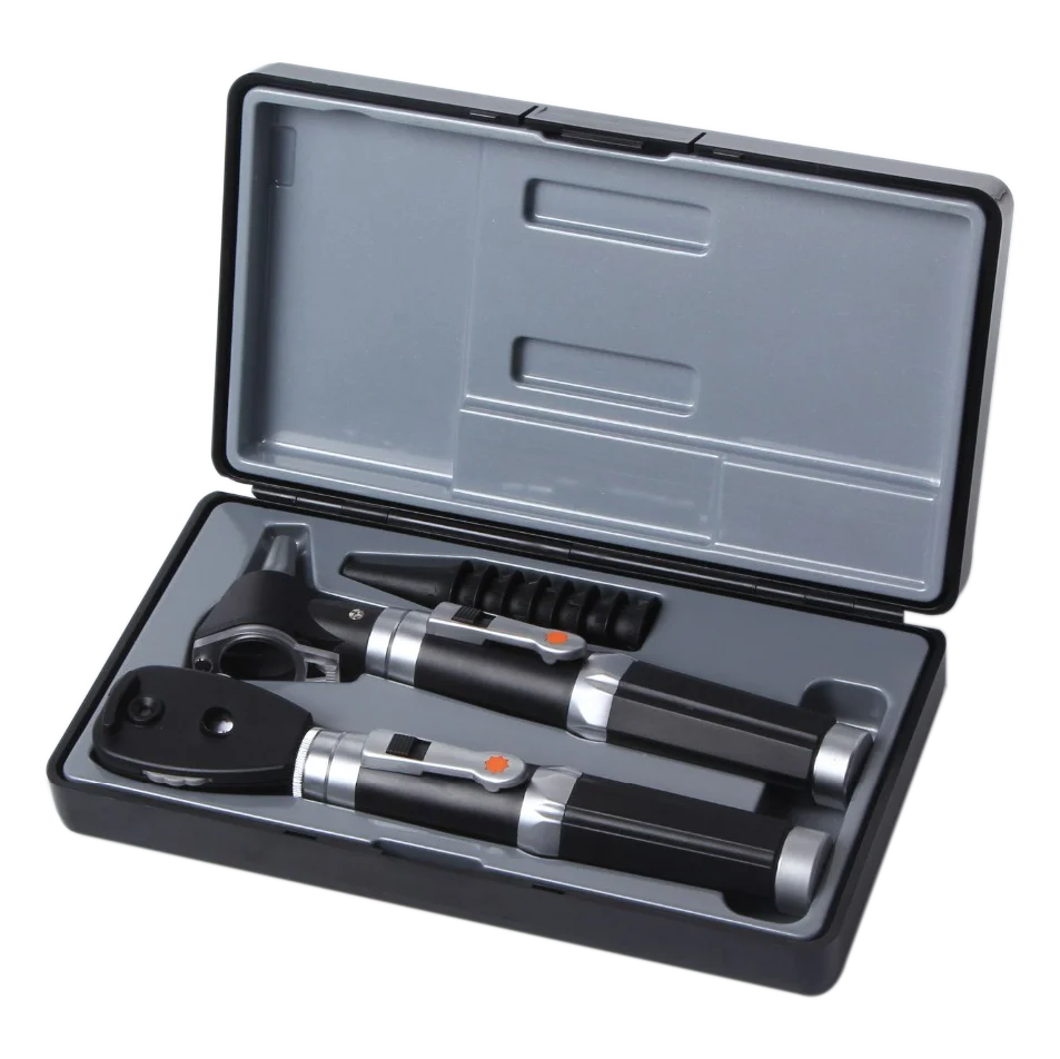 

ENT Diagnostic Kits Professional Otoscope & Ophthalmoscope LED Integrated Diagnostic System