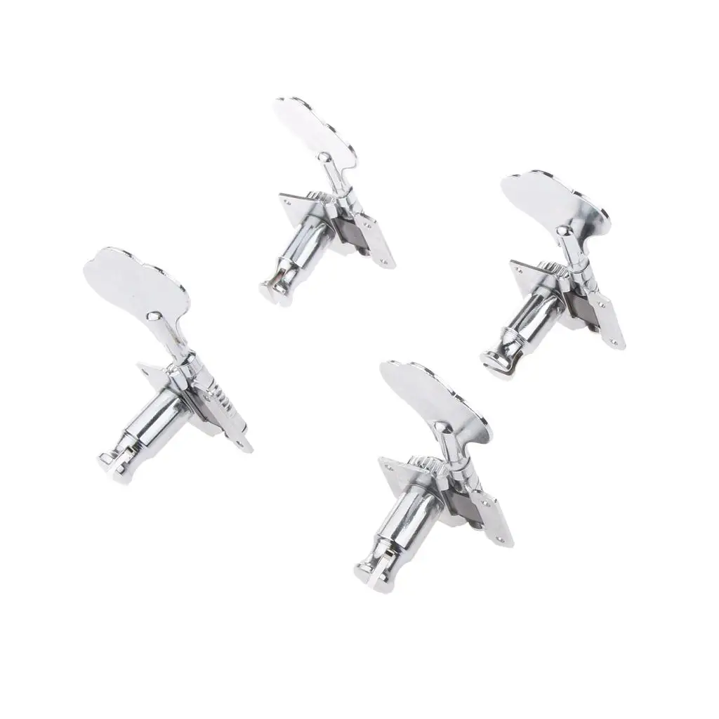 

4 шт. металлические колки для джаза с серебряными аксессуарами для 4-струнного баса