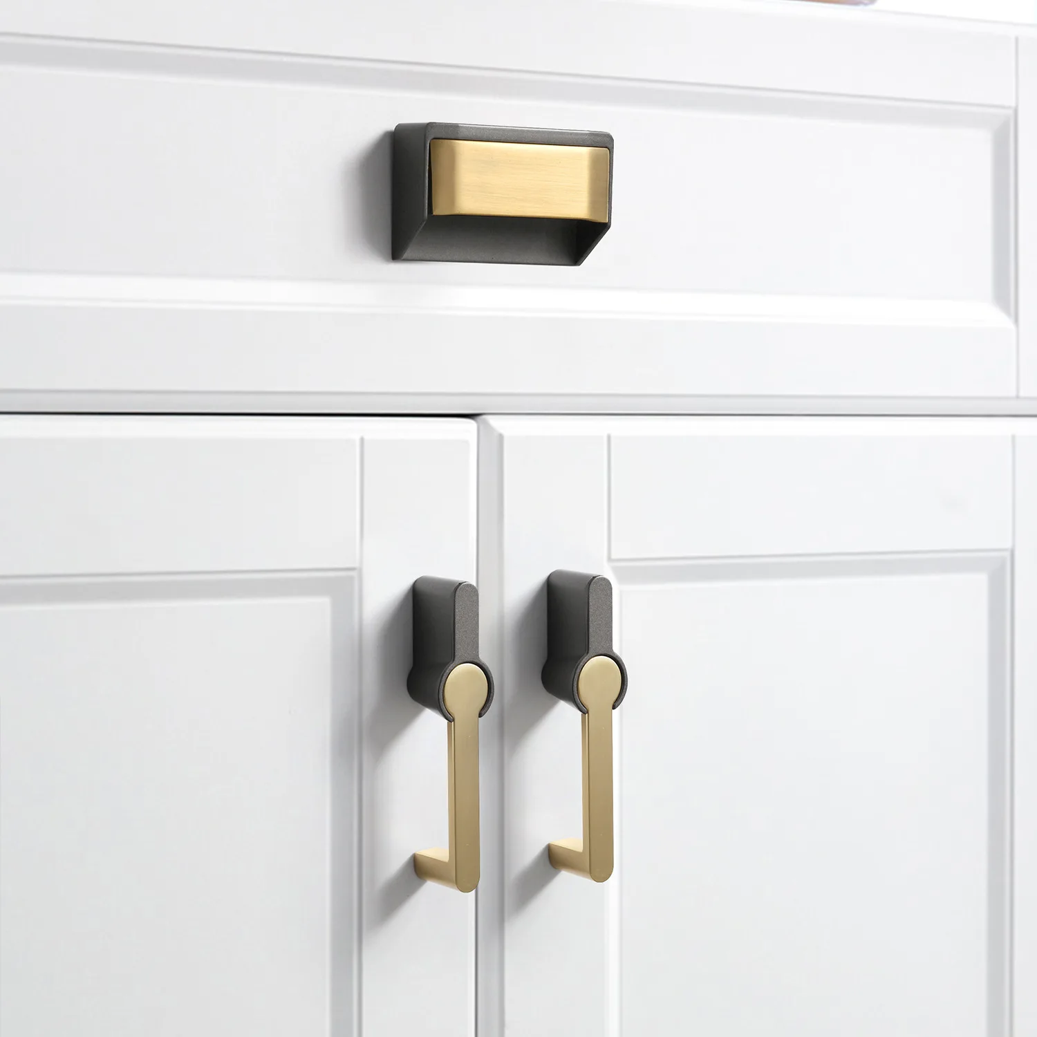 مقابض أبواب خزانة من سبائك الزنك، خزانة الأحذية، خزانة الملابس، الخزانة، مزالج أبواب الخزانة، مقابض الأثاث #3