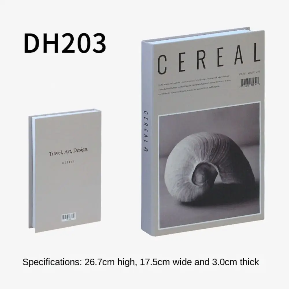 Simple Fake Books Ornament Shooting Props Fashion Decorative Imitation Book Home Decor Coffee Table Decoration