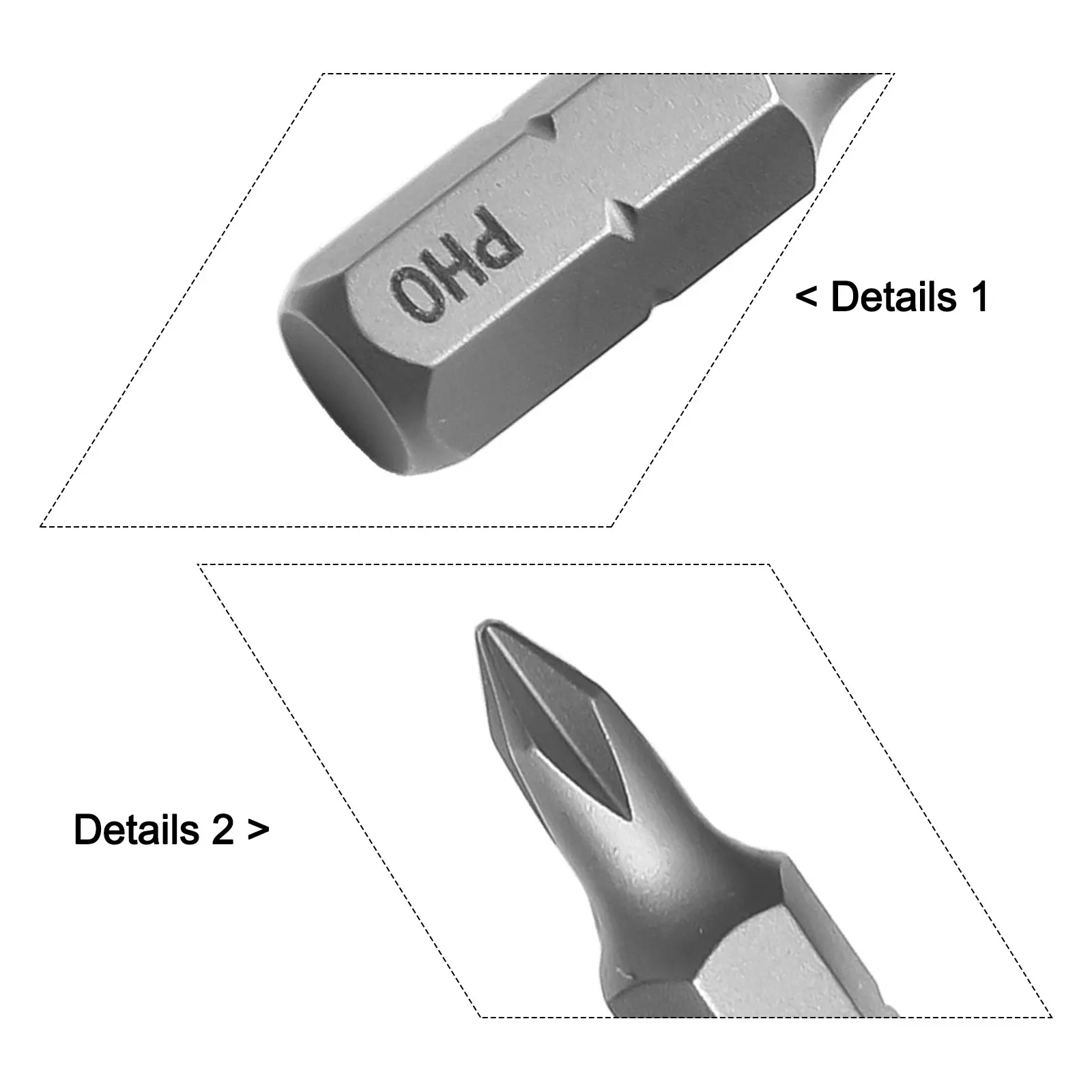

Efficient And Effective Screwdriver Bit Set 25mm Drill Bits 25mm Long Bits Heavy-duty Use High-quality Alloy Steel