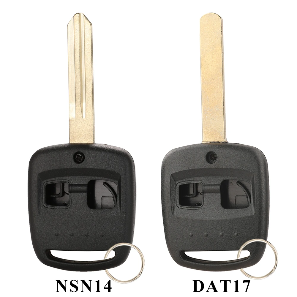 Jingyuqin 2-Tasten-Ersatz-Fernbedienungs-Autoschlüsselgehäuse für Subaru Forester Legacy Impreza Outback 2000 2001 2002 2003 Fob