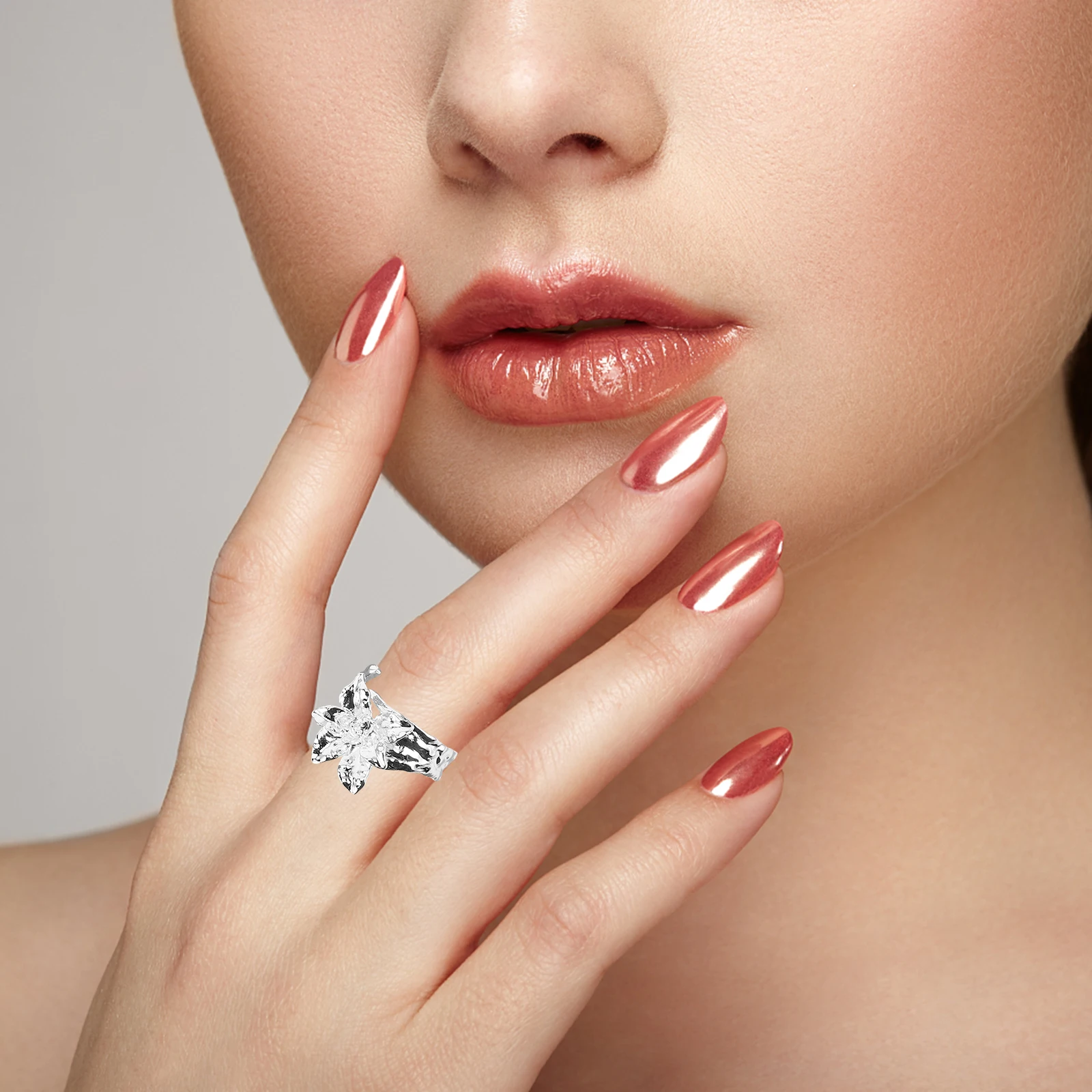 日美的調整可能な新しい中国風合金フラワーオープン