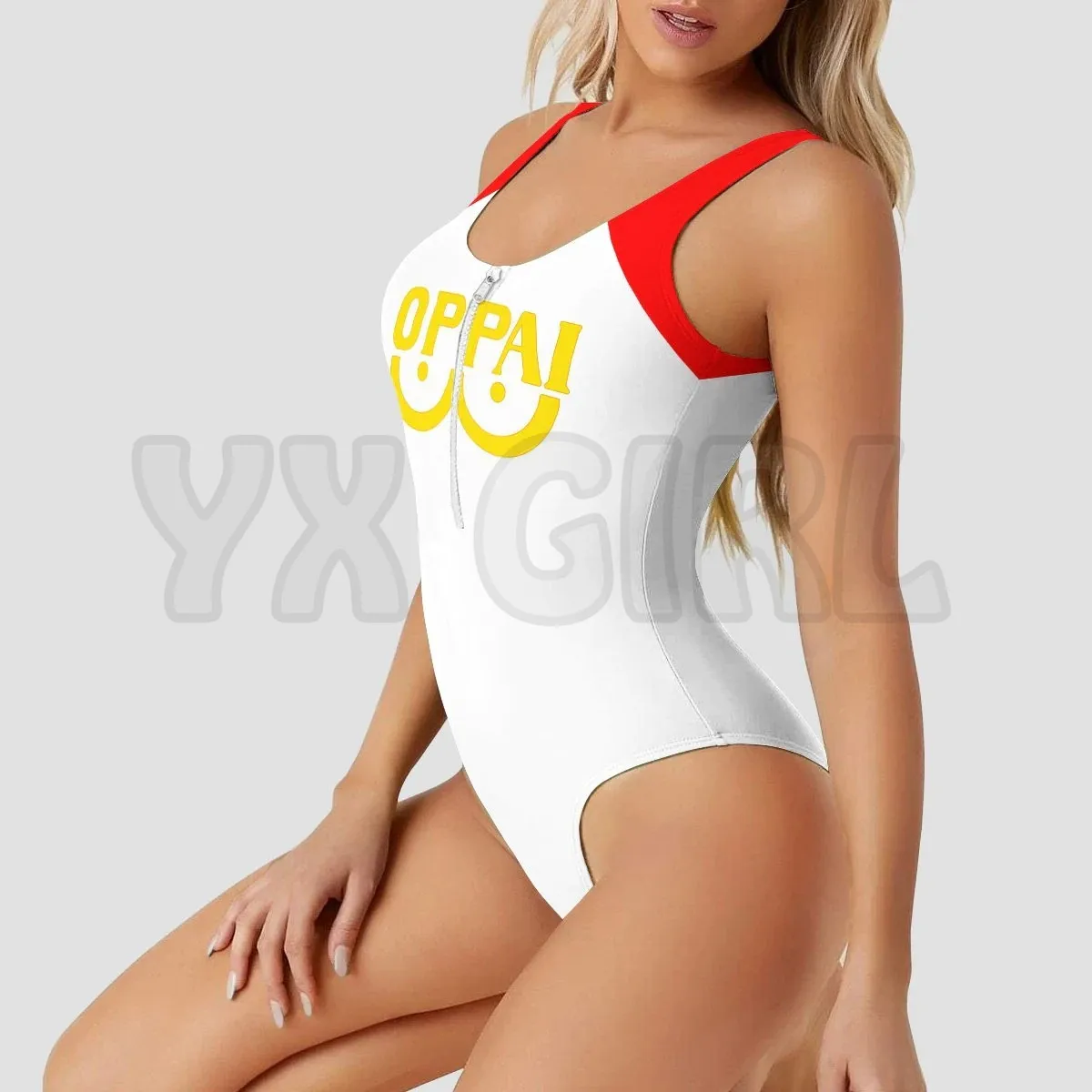 Yx Meisje Saitama Oppai 3D Gedrukt Sexy Zomer Vrouwen Strand Badpak Cosplay Kleding