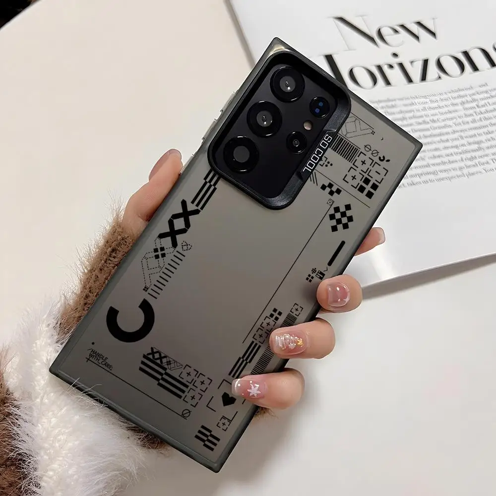 لعبة Csgo Cs2 قضية الهاتف لسامسونج غالاكسي S25 S24 S22 S23 الترا S21 S23 زائد 5G لامعة غطاء من البولي يوريثان للصدمات Funda