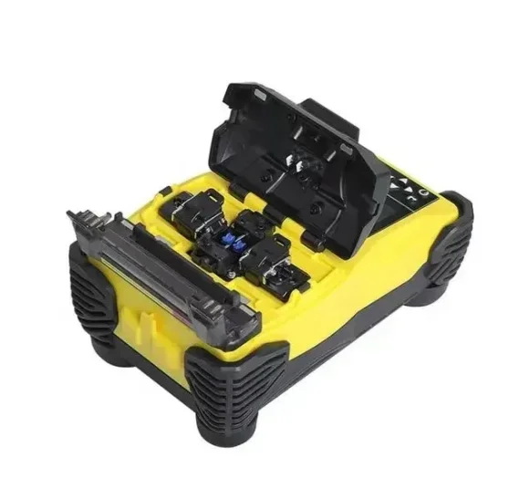 Fornecimento de fábrica A-87s A-15F Splicer automático de fibra óptica com VFL para FTTH para redes 4G 3G GSM POE