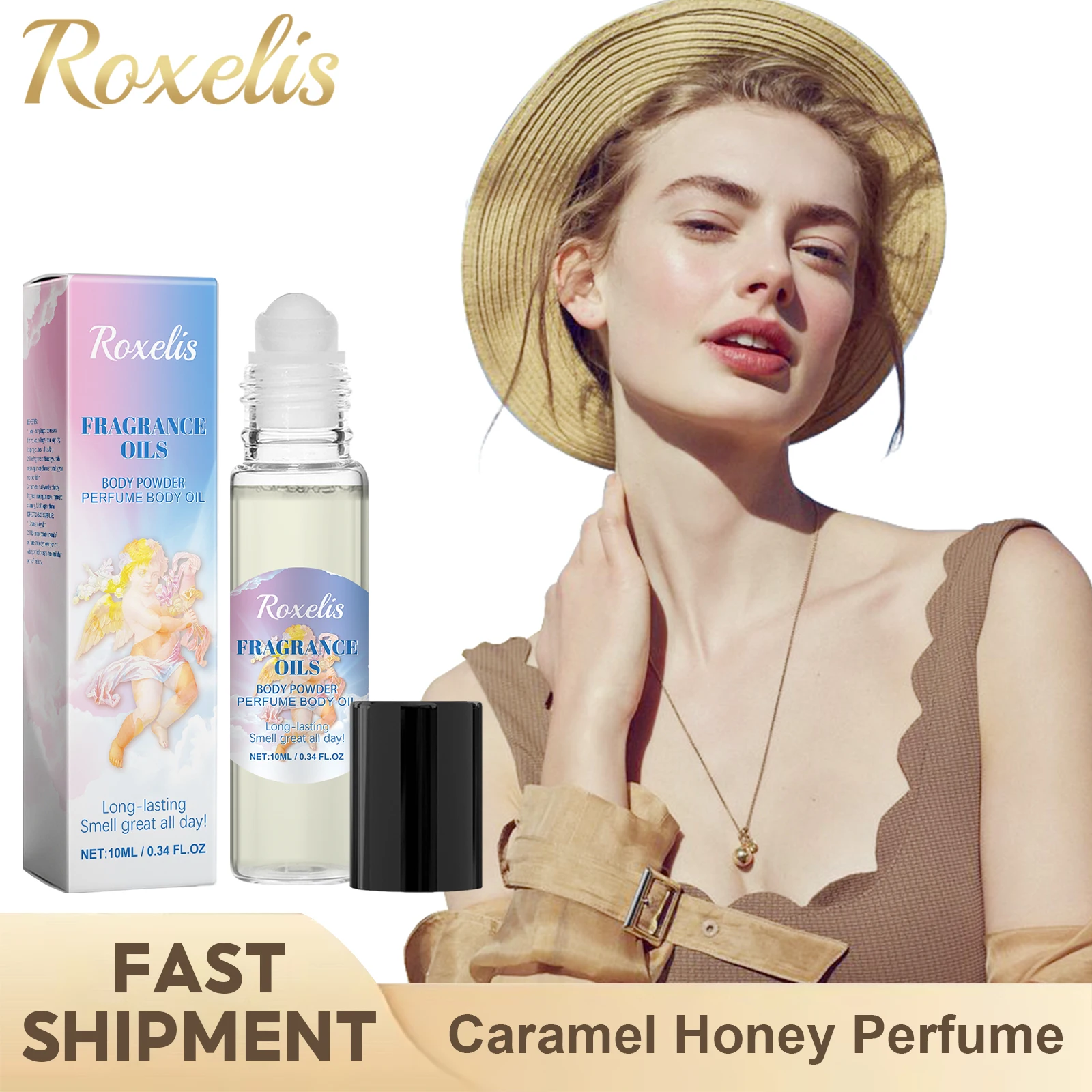 Caramel Fragrance Oils Dating Fragrant Secret Pheromone Exudes Feminine Charm Fresh Elegant Body Aroma Portable Eau De Parfum