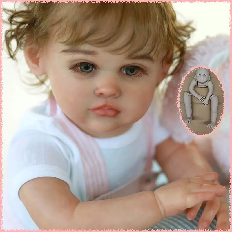 Nuevo Kit de Muñeca Reborn Jona de 24 Pulgadas, Edición Limitada, Sin Acabado, Sin Pintar, Sin Ensamblar, Color Fresco, Piezas de Muñeca DIY para Artistas