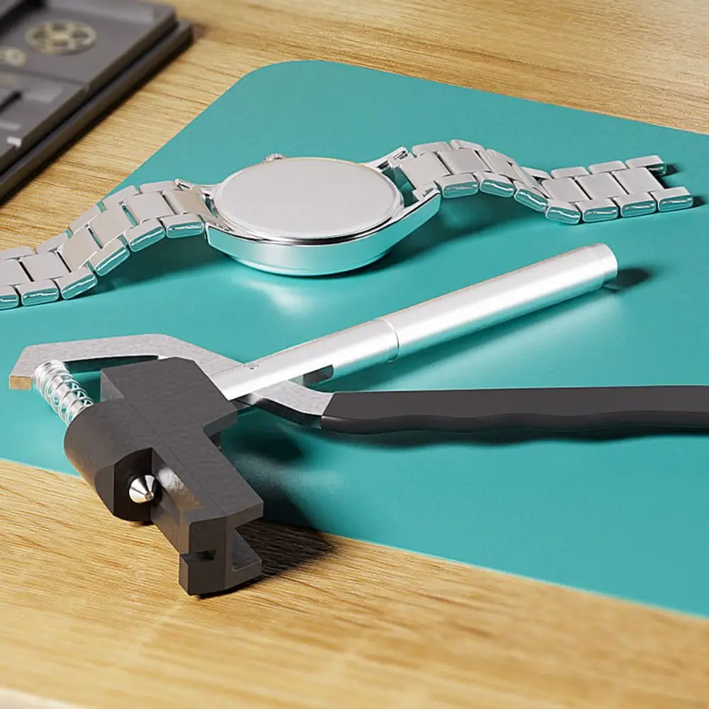 

Portable Adjustable Watch Strap Band Remover Non-slip Ergonomic Pins Remover Precise Steel Link Pin Plier Removal Tool