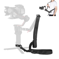 RS4 RS3 RS2 Gimbal Weight Reducing Adjustable Shoulder Strap with Quick Release QD Buckle Baseplate For DJI RS 4 3 2 Handle Grip