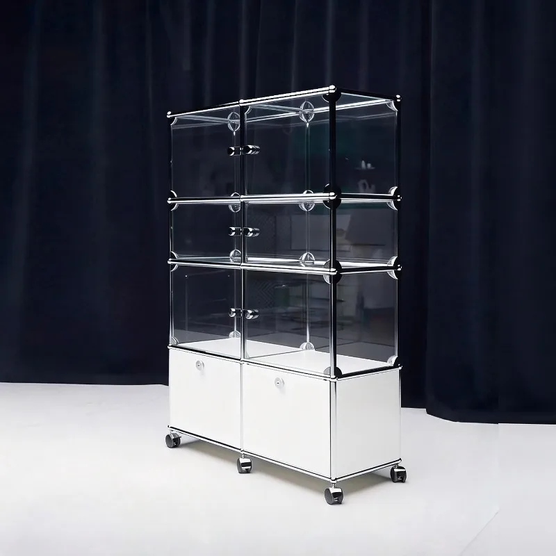 Showcase Home Designer Module Storage Transparent Glass Showcase