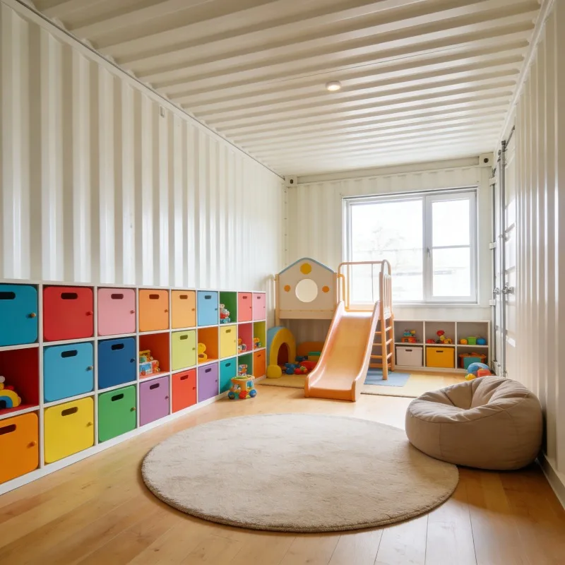 Mobile Prefabricated Expandable Container Activity Room, Foldable Prefabricated Folding Container House