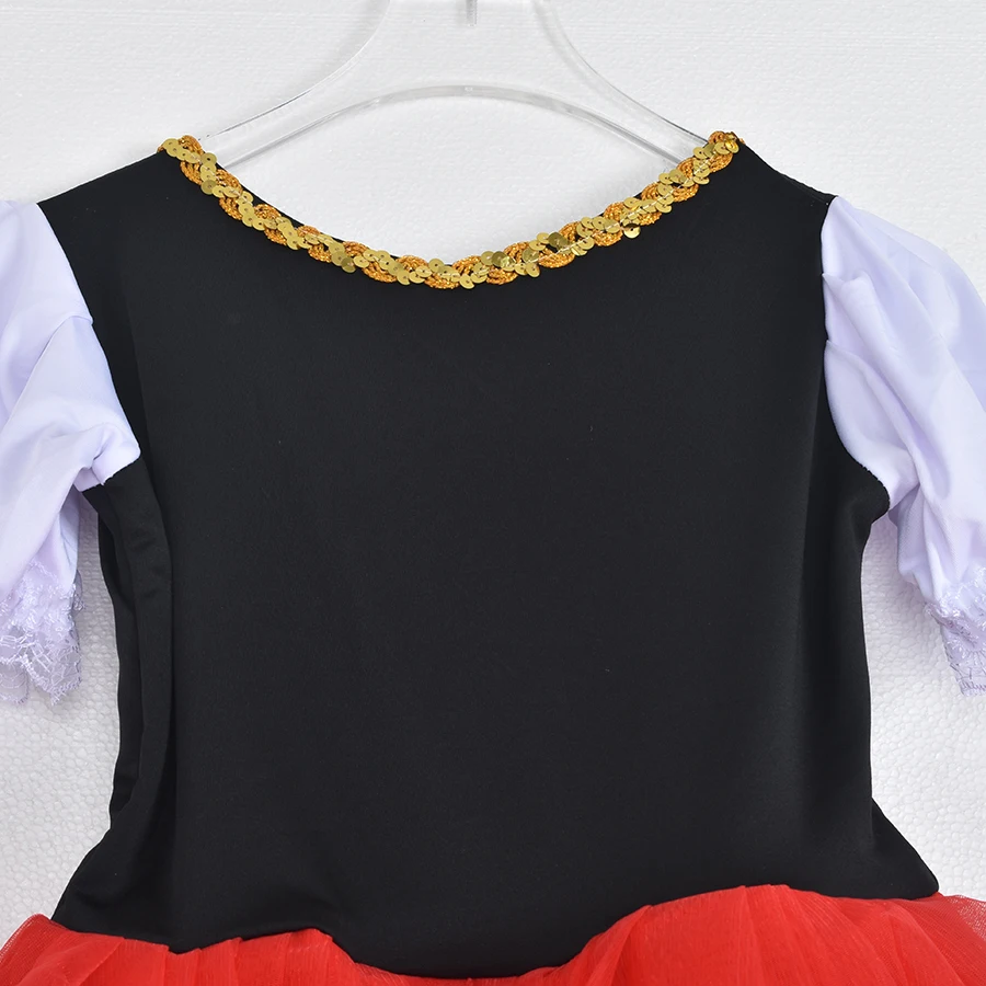 Body da balletto per ragazze Body da ballo Bambino Fiocco di neve Gonne lucide Ballerina Bambini Cosplaynce Abito da balletto per bambini Ragazze