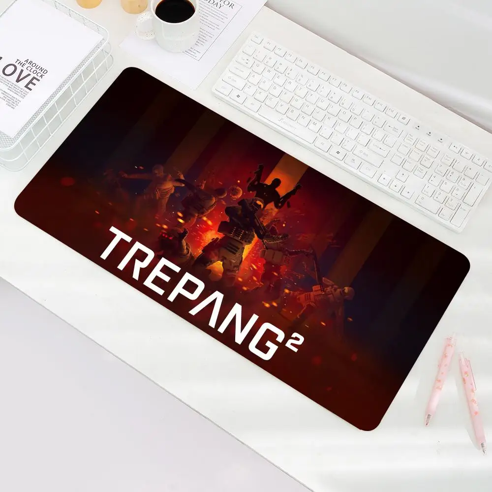 Cool indie shooter Trepang2 accessories Pad Non-Slip Rubber Edge locking pad Game play mats for pc gaming notebook PC computer