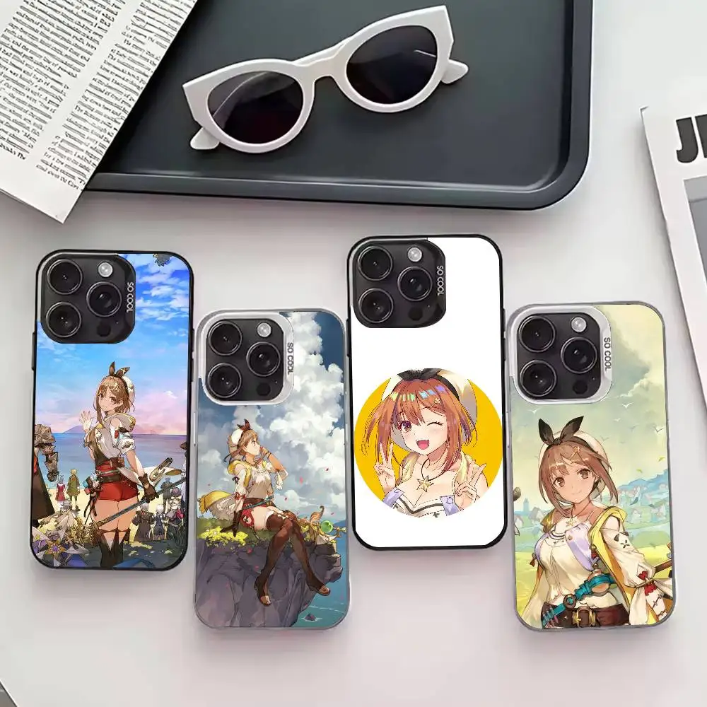

G-Game A-AtelierS R-Ryza Phone Case For iPhone 17,16,15,14,13,12,11 Plus,Pro Max,XS,Colored silver phone case
