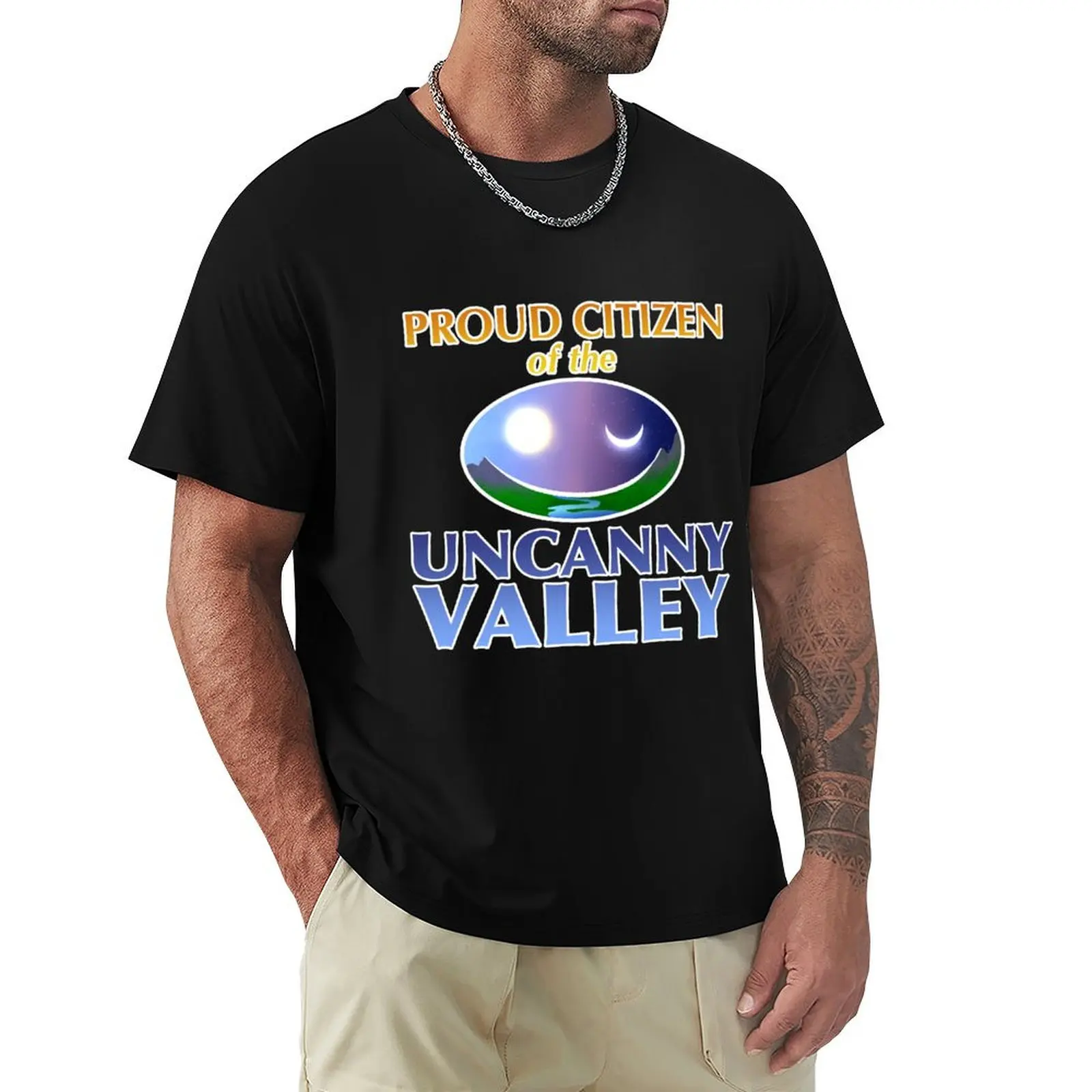 Proud Citizen of the Uncanny Valley T-Shirt Holiday Outdoor T-Shirt