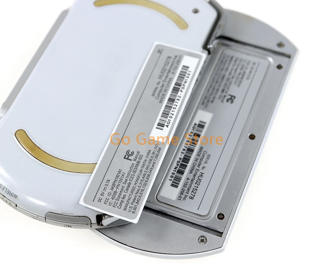 5pcs Sticker Label For PSP GO Game Console Back Shell Cover Faceplate Label Sticker