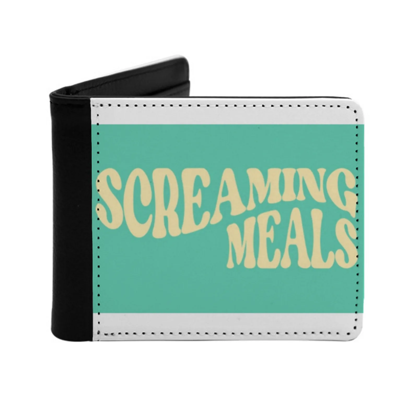

Screaming Meals Men's Wallet Pu Leather Wallet Multifunction Credit Card Purse Screaming Meals Marcus Armstrong Clement Novalak