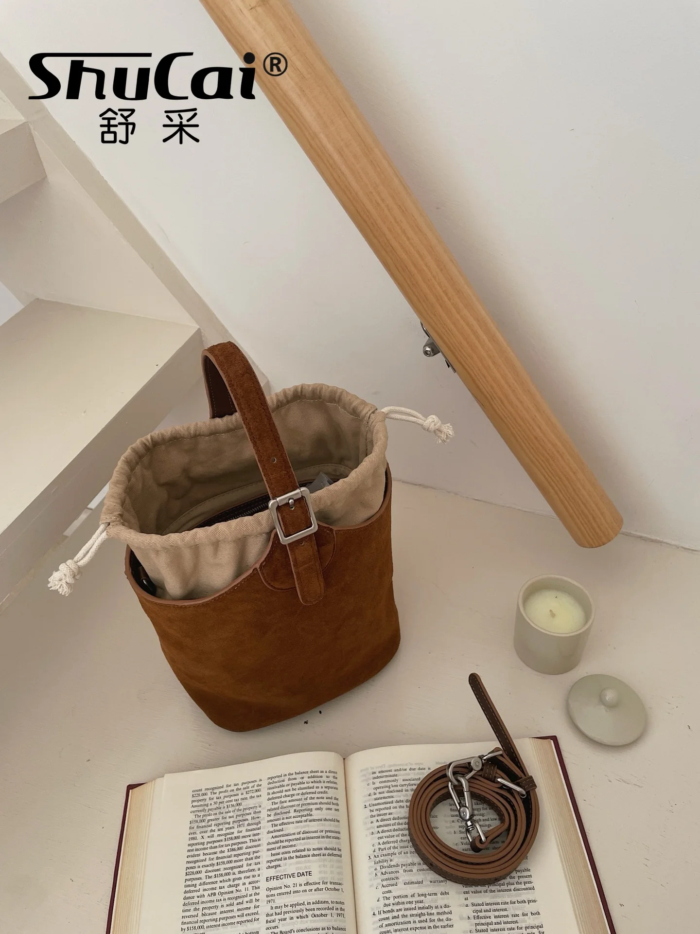 Outono inverno feminino pequeno balde tote camurça couro de vaca ombro crossbody sacos fosco senhoras bolsa designer luxo