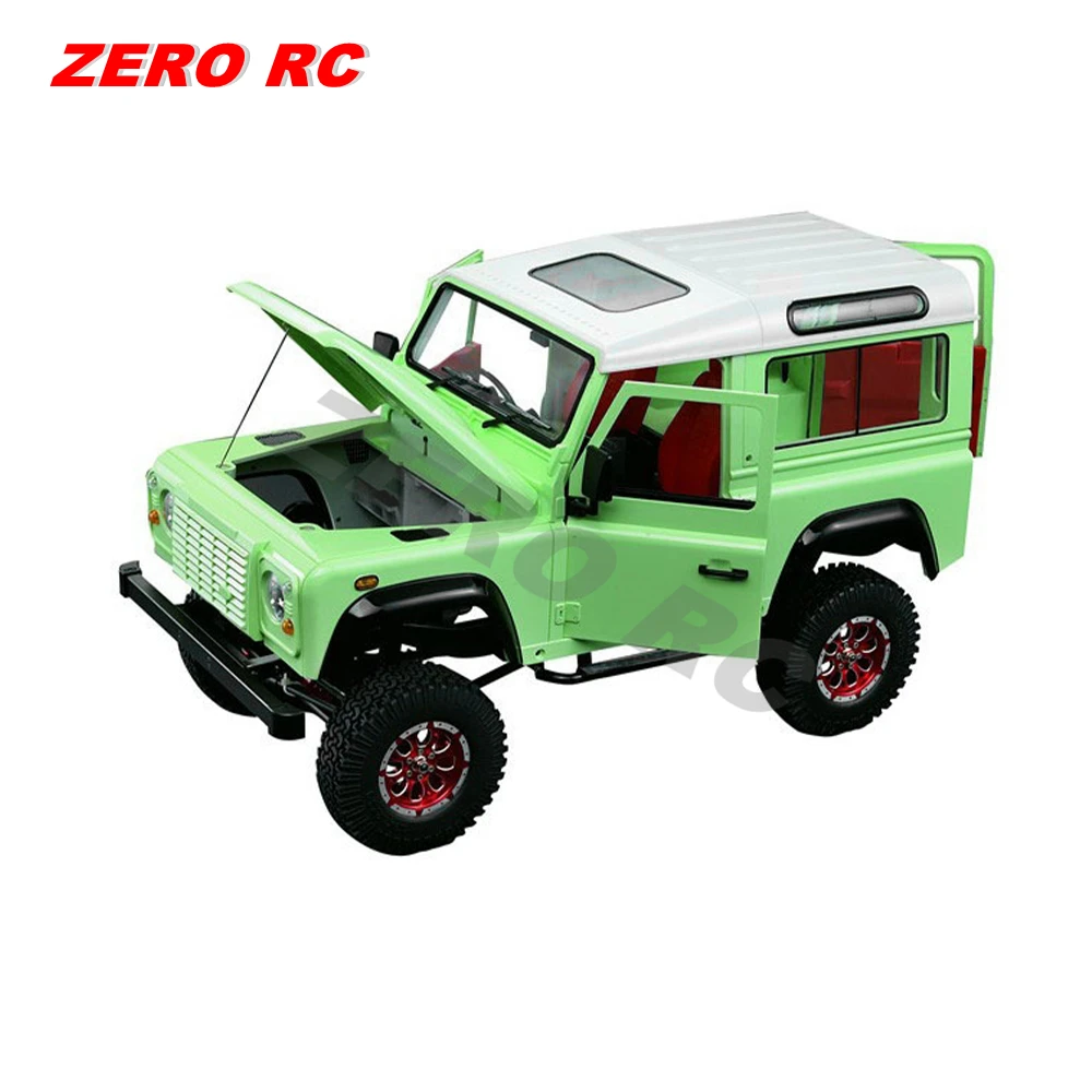 1/10 RC Scale Gelande II D90 Hard Plastic Body Shell Kit Version 275mm Wheelbase Door Can Open Plain Color For RC4WD D90 Chassis