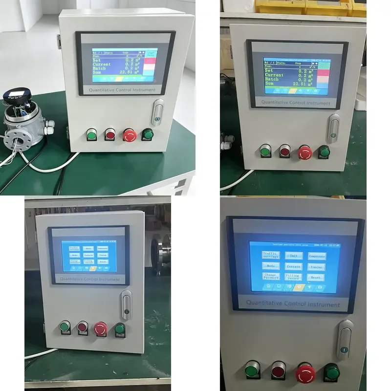 7 Inch LCD Screen for Petrochemicals Agriculture Quantitative Filling Metering Intelligent Flow Control