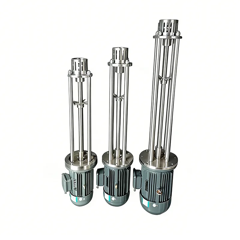 Manual homogenizer emulsifier, high-power electric 50-150kg hybrid head frequency conversion speed regulation
